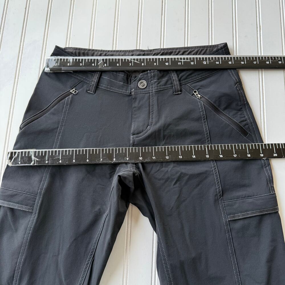 Kuhl Black size 4P Destroyr cargo pant and zippered pockets Size 4P - Picture 10 of 12